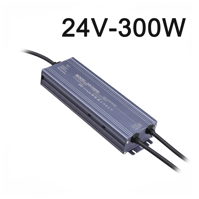 ตัวเลือกสินค้า สวิตชิ่งซัพพลายกันน้ำกลางแจ้ง 12-24V ทนทาน IP67