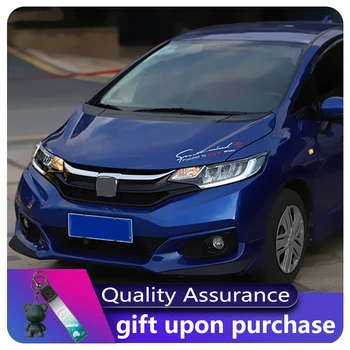 2 PCS Lights For Honda Fit GK5 2014-2020 Front Lamp Modified DRL Headlight LED Projector Lens Tool Car Automotive Accessories