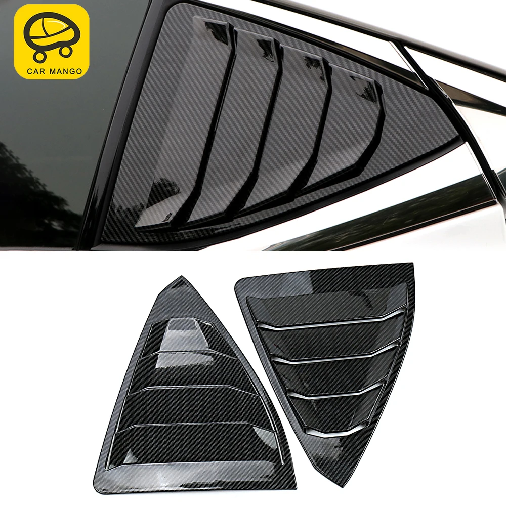 Carmango Car Accessories Rear Side Window Sunshade Shield Curtain Trim