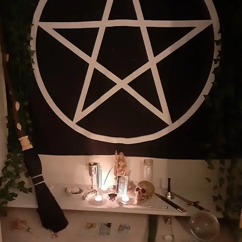 Party Decorations Tapestry Decorations Pentagram