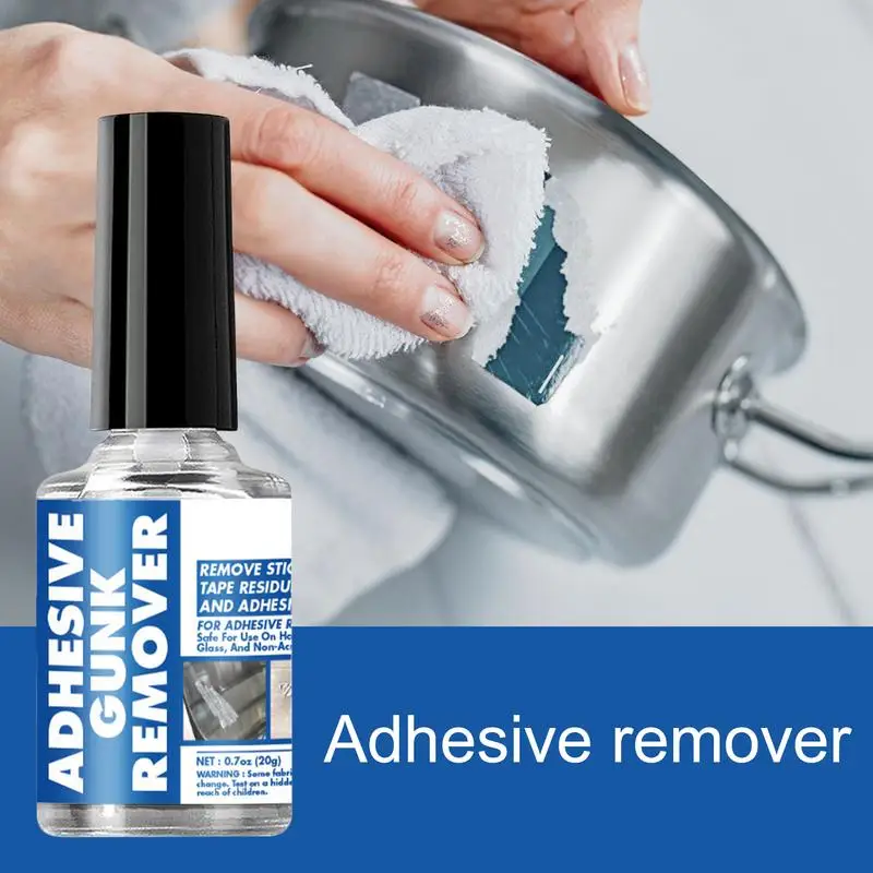 Adhesive Remover 20g Bumper Stickers Removal Automotive Tape Label Decal Remover Car Sticker Glue Cleaner Window Label Cleaner