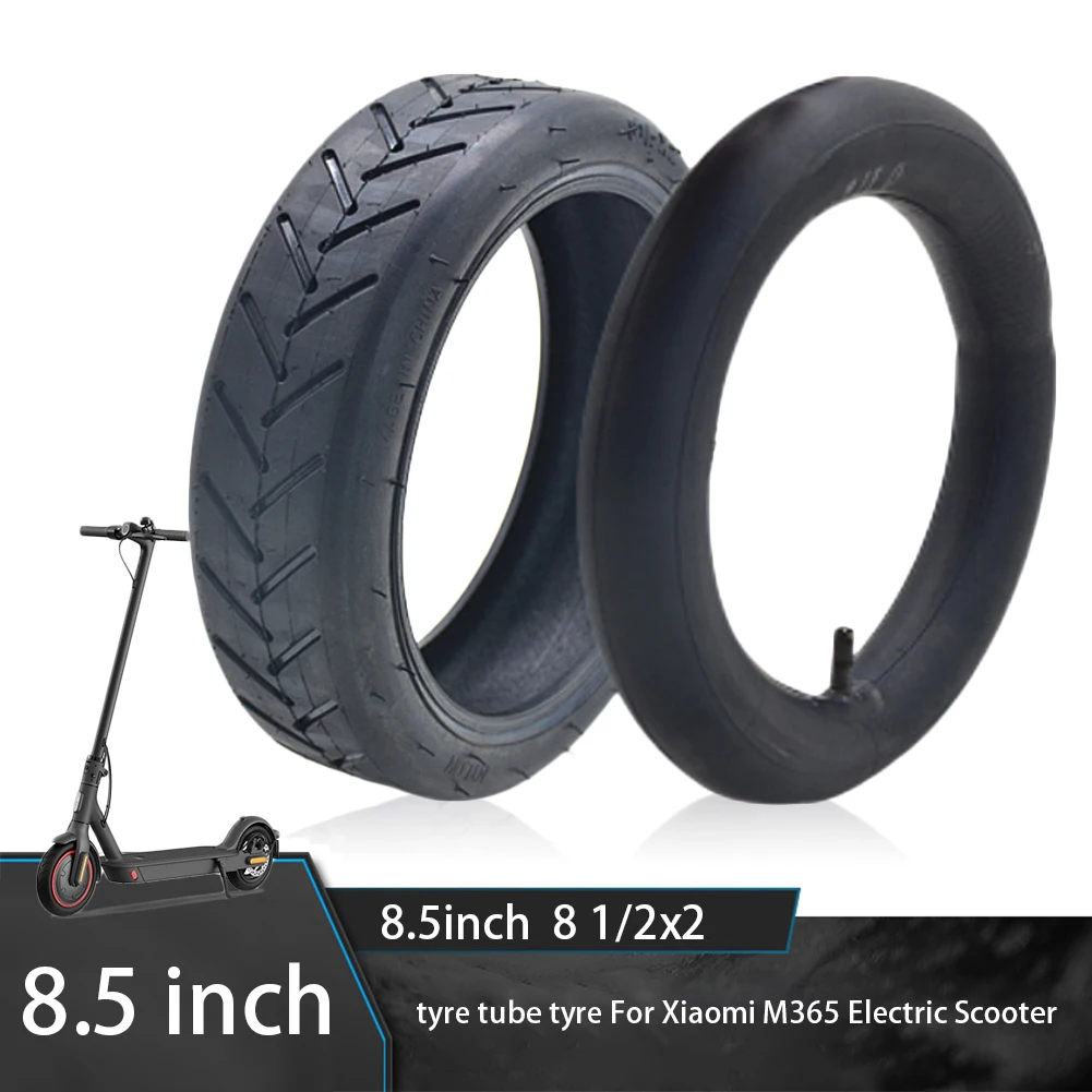 

For Xiaomi Electric Scooter Rubber Tire 8 1/2x2 Upgraded Thicken Inner Tube 8.5" M365 Pro Front Rear Replacement Tyre