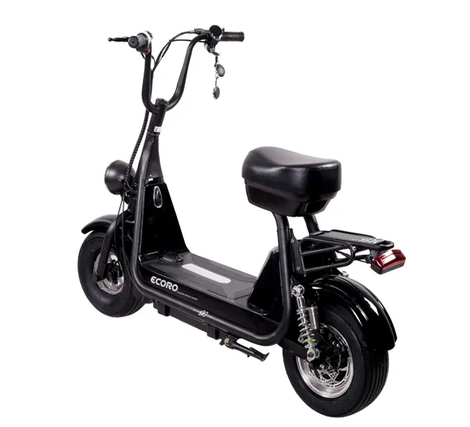 China 2 Wheel 500W 800W 48V 12Ah With Pedals For Adults Big Wheels Scooters Electric Motorcycle