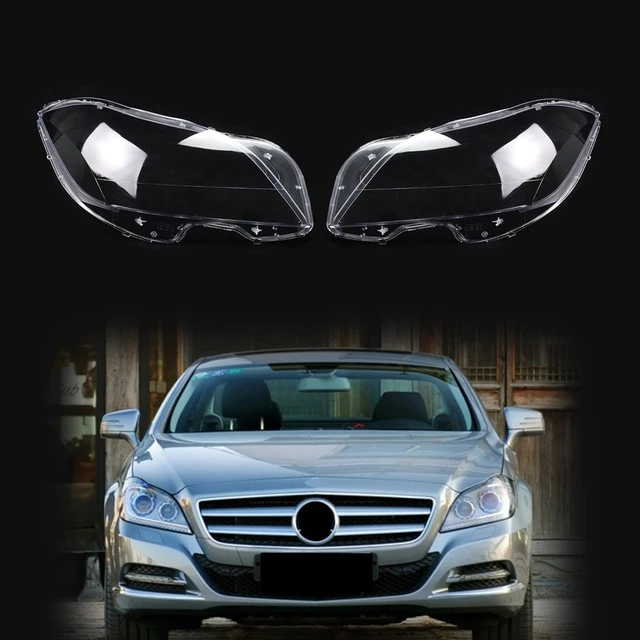 Car Headlight Cover For Mercedes Benz C-class W203 2001 2005 2006 2007 PVC  Lampshade Replacement Lens Shell Car Accessoires - AliExpress