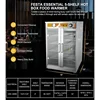 Electric Commercial Hot Box Food Warmer for Pizza/Pretzel, Countertop Heated Holding Cabinet, Warming Oven for Catering 2