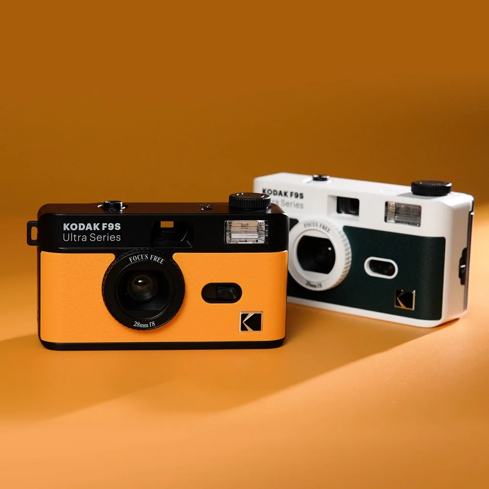 Kodak Ultra F9s Camera 135mm Original Retro Camera Film 35mm Film With Flash Manual Non-Disposable Camera Reusable Replaceable