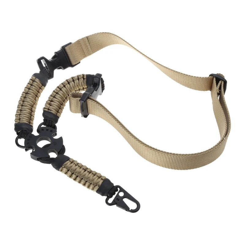 Rifles Sling Airsoft Guns Sling 1 Point Strap Sport Sling Shoulder Strap Practical Nylon Sling Adjustable Outdoors Sport
