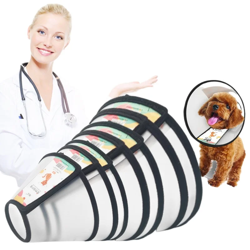 

Pet Elizabeth Collar Bite Resistant Beauty Care Cover Dog Collar Cat Collar Guard Small Large Dog