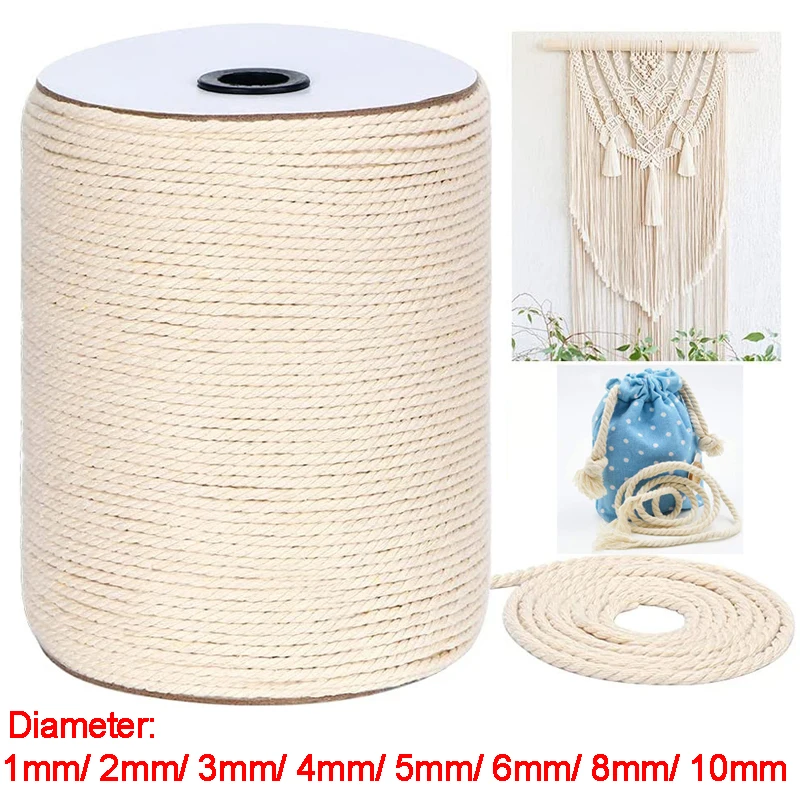 Cotton Macrame Cord String Cotton Cording Macrame Macrame Materials