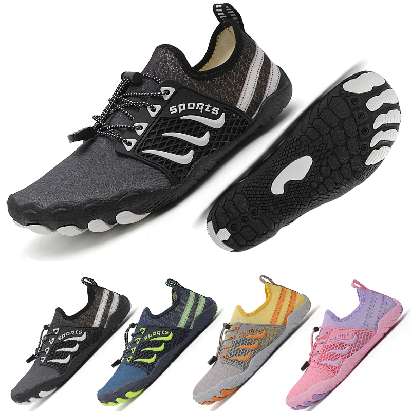 aqua shoes2024 New Beach Aqua Men Quick Dry Women Breathable water Sneakers Footwear Barefoot Swimming Hiking Gym Shoes