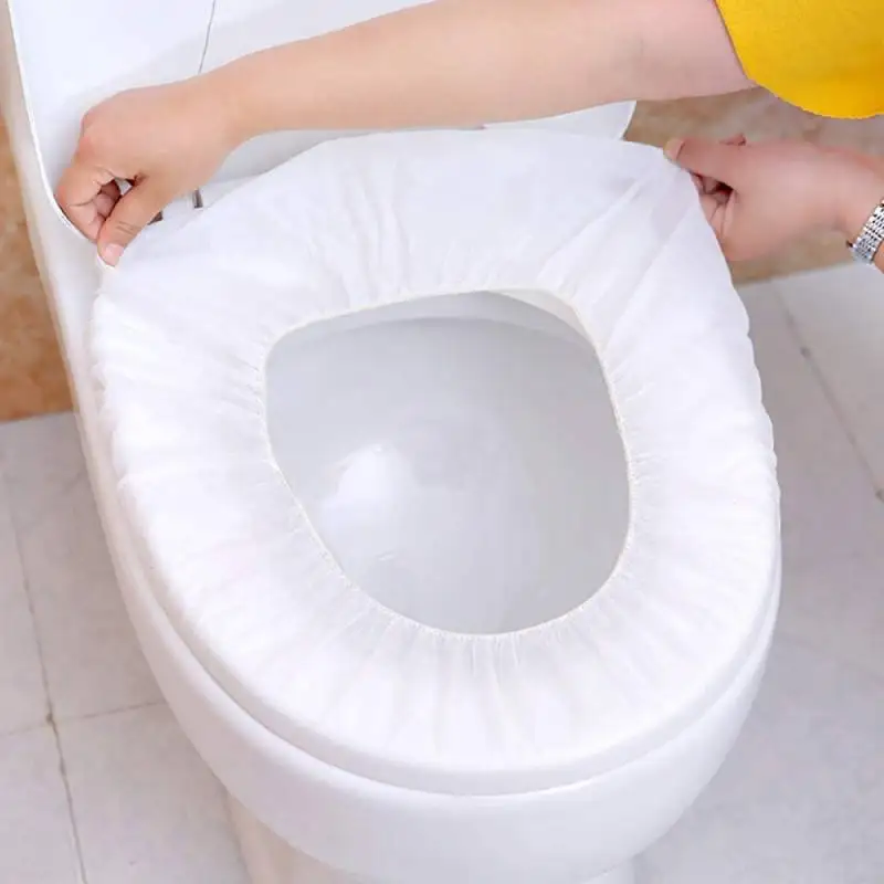 Tapa Asiento Roca Dama Fundas De Asiento De Inodoro Suaves - Pack 2 Unidades (Gris, Lavables) Funda Tapa Wc