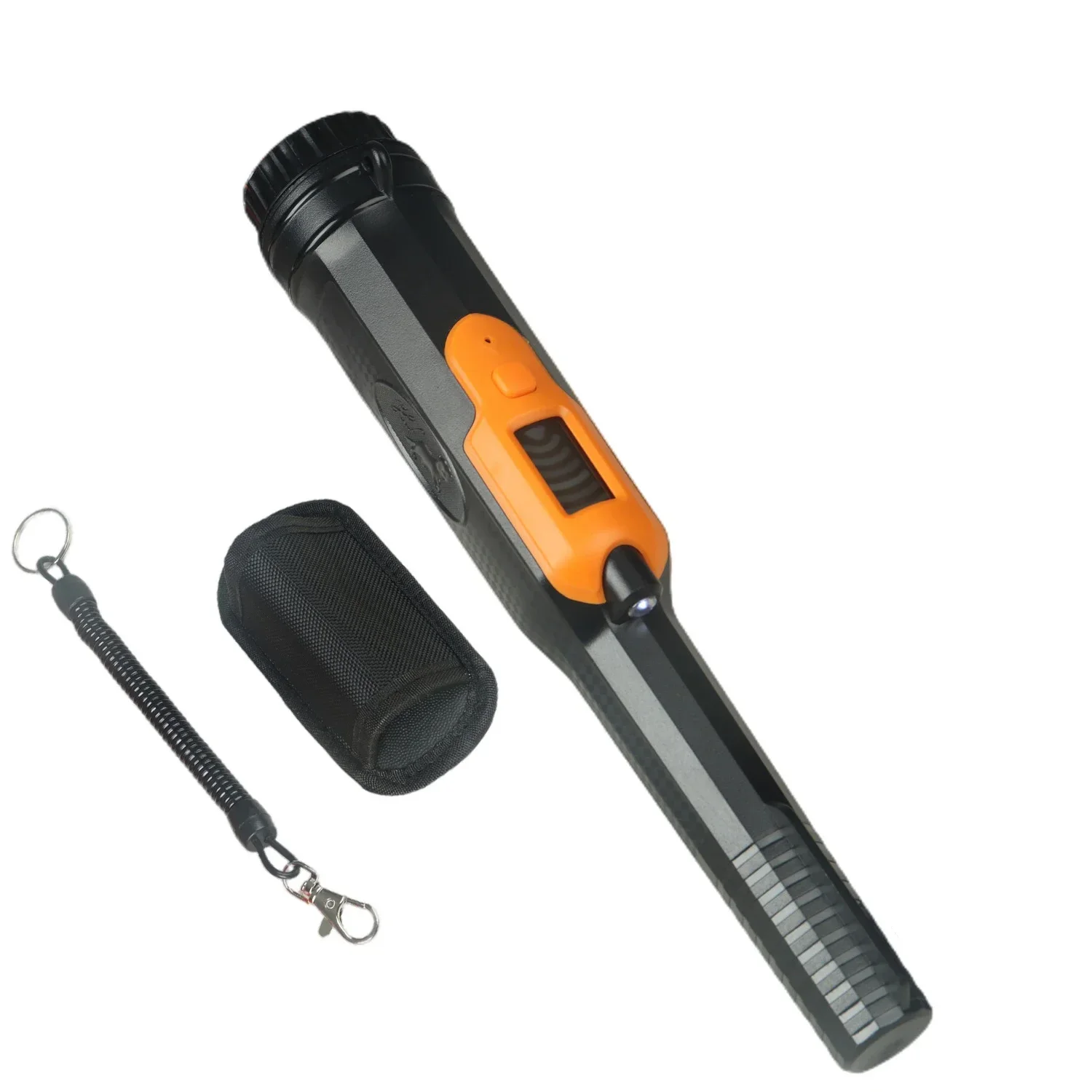 IP68 Fully Waterproof Portable Pinpointing Gold Metal Detector with LED Flashlight Security Detector for Metal Coin Gold