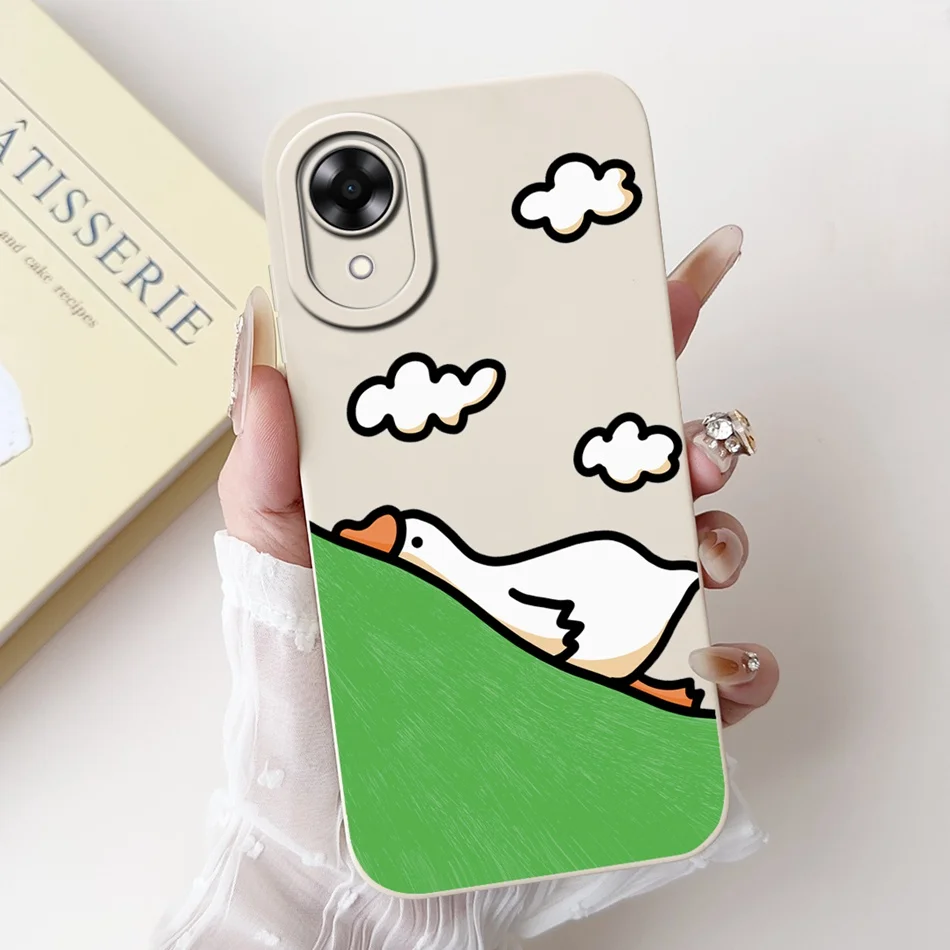 2024 New Cute Cartoon Pattern Soft Silicone Protective Phone Case