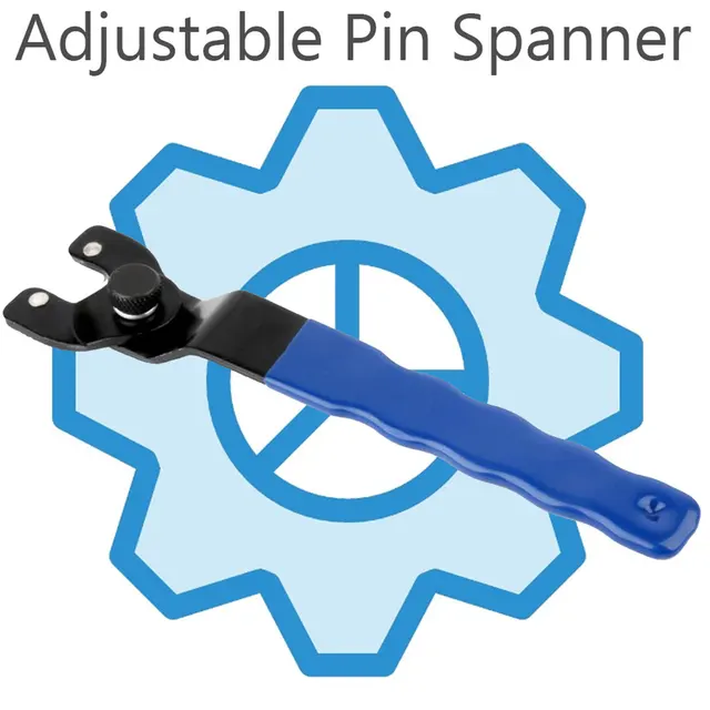 Chiave Per Smerigliatrice Angolare Regolabile - Con Chiusura A Flangia, 8-48 Mm - Foto 10