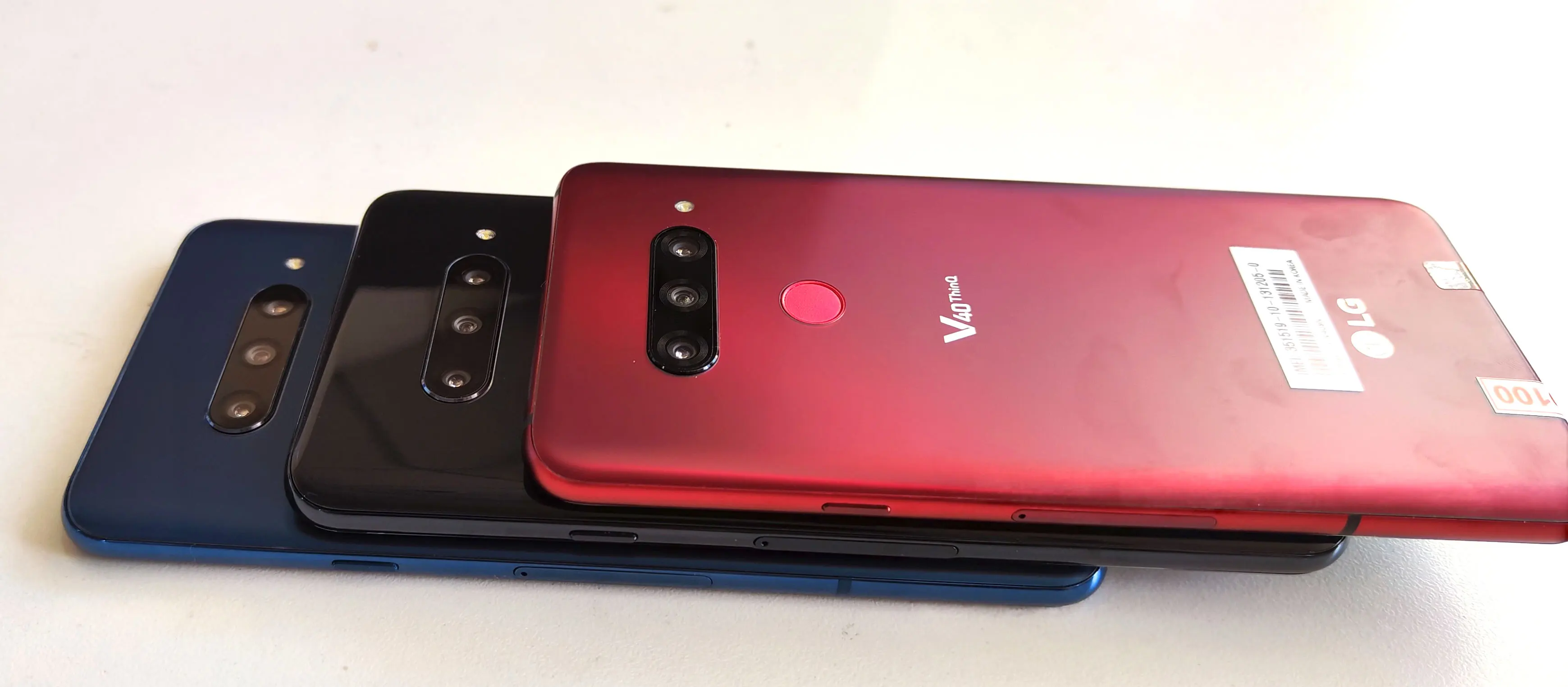 giffgaff refurbished phones Original Unlocked Cell Phone LG V40 ThinQ 6.4" Qualcomm 845 6GB + 64GB/128GB ROM  (NO Hebrew/Polish Language) apple refurbished iphone