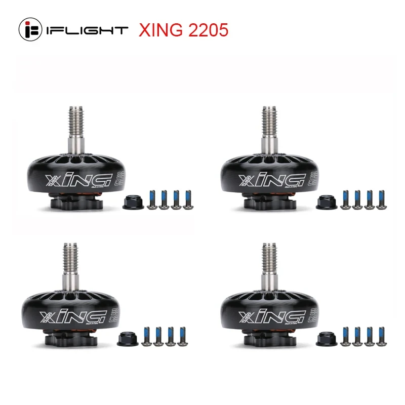 

IFlight XING 2205 2300KV /3200KV 4-6S двигатель FPV Unibell с 5-миллиметровым валом для FPV части