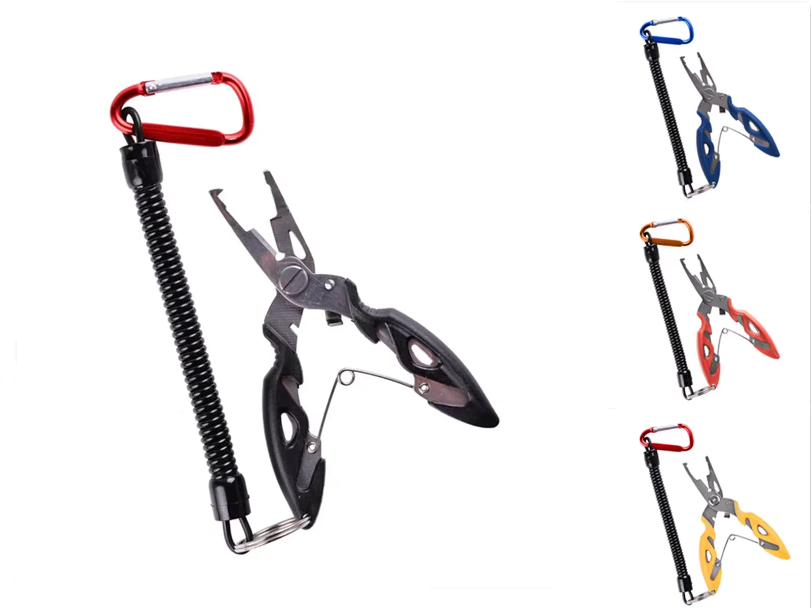 Fishing Pliers Tools Accessories Set for Goods: Winter Tackle Vise Knitting Flies Scissors Braid Fish Tongs