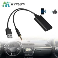 Universal Car Wireless Bluetooth-compatible Receiver USB 3.5Mm Aux Media Bluetooth 5.0 Music Player Audio Cable Adapter For BMW