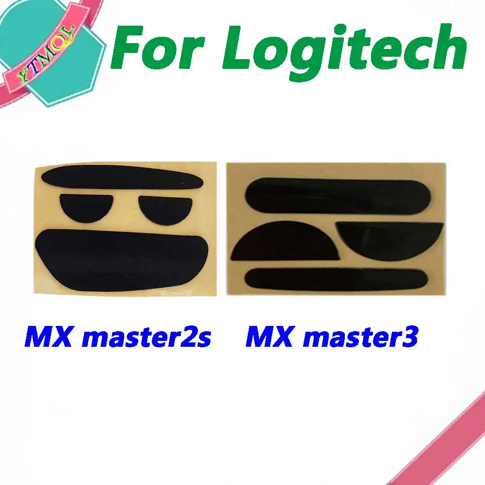 

Hot sale 1set Mouse Feet Skates Pads For Logitech MX Master2S 3 Wired wireless Mouse White Black Anti skid sticker Connector