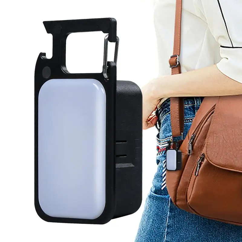 

Keychain Flashlight Rechargeable Type-C Fast Charging Key Chain Flash Light With 4 Modes Magnetic Keychain Light Camping Lights