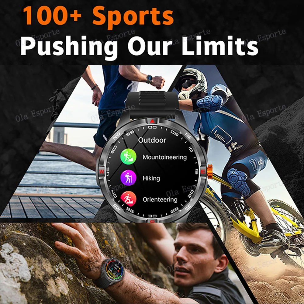 2026 New T-REX3 1000mAh Large Battery Durable Adult Smart Watch GPS Track Compass Waterproof Bluetooth Call Sport Smartwatch Men