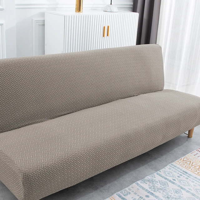 Armless Schlafsofa-Bezüge,Stretch Futon Schonbezug Protector