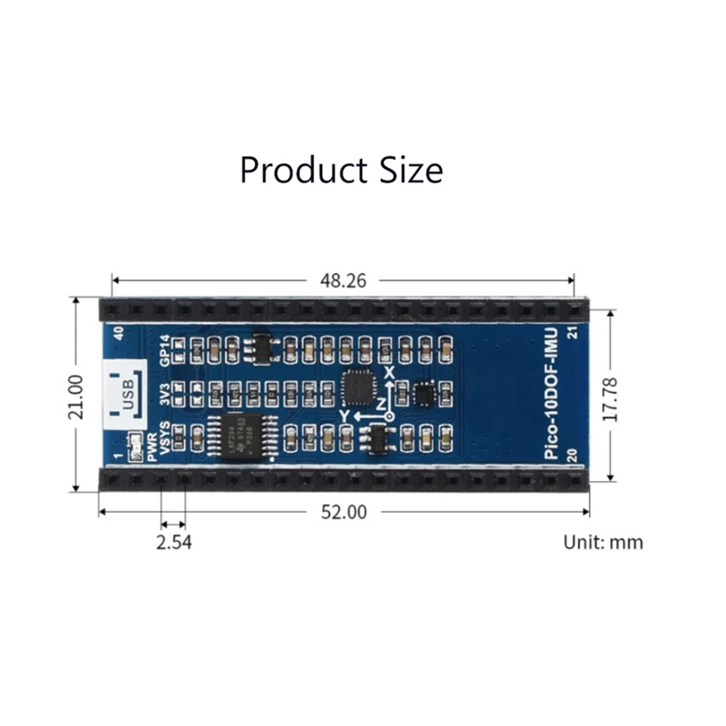  Pico-10DOF-IMU Ȯ  Pico10-Axis /̷/ڷ°  Ȯ 