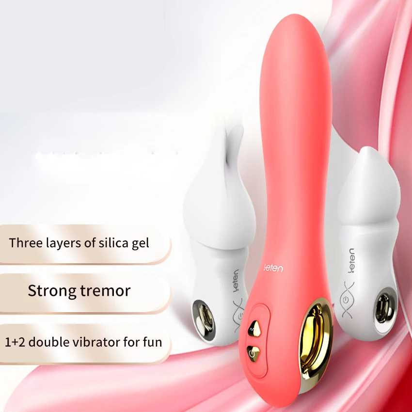 Dildo Vibrator Set For Women Clitoral Stimulator Soft Silicone_voghion.com