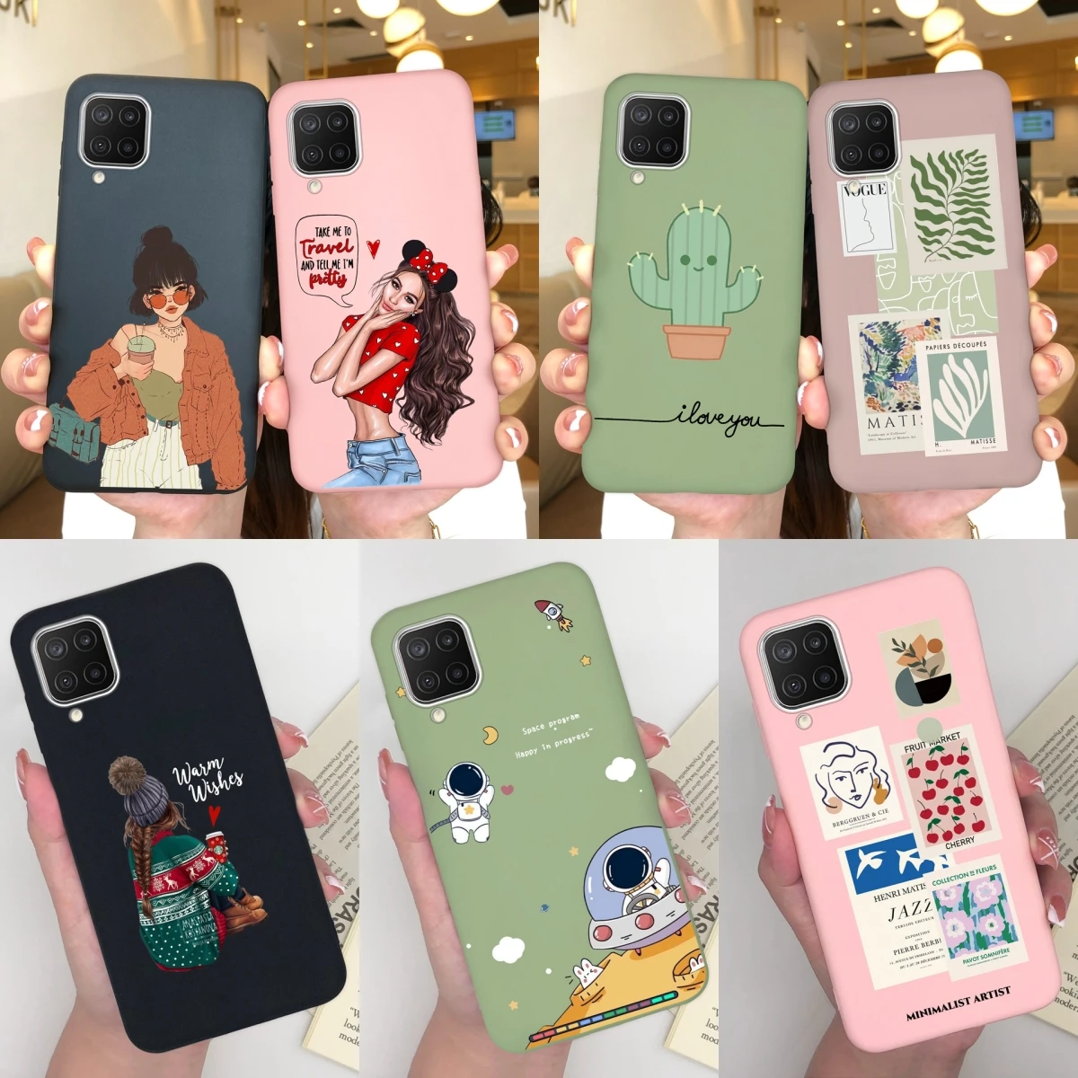 Custodia Per Samsung M11 M12 M13 M14 Fashion Label Simplicity Silicone Antiurto Per Samsung Galaxy M 11 M 12 M 13 M 14 Cover Per Telefono