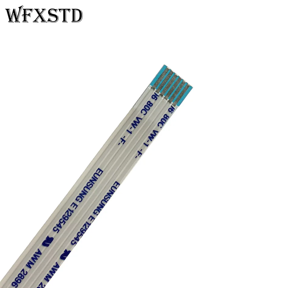 6pins 7mm 9cm Type A Flex cable AWM E118077 or E129545 or Other 2896 80c vw-1 Same Side Contact