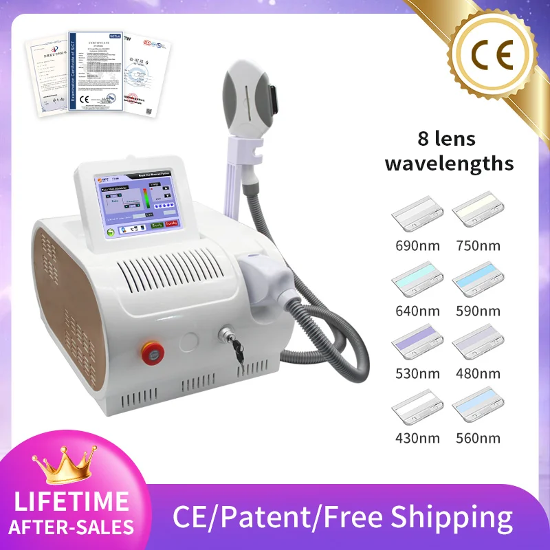 

Professional OPT Elight Laser Painless Hair Removal Machine IPL Skin Rejuvenation Epilator Fast Depilation Permanent Device