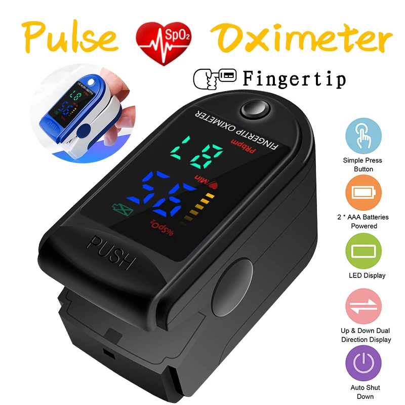 Pulsossimetro Display Oled Con Forma D'onda Pulsossimetro Da Dito - Foto 11