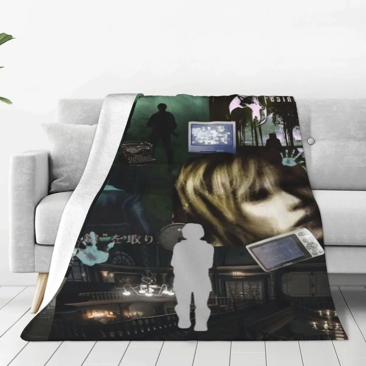 

Портативные одеяла Silent Hill 3 для влюбленных из кораллового флиса с принтом