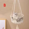 Cat Hammock Hanging Basket Swing Window Cute Pet Cat Hand-woven Cotton Rope Bed Kitten House Tent Pet Accessories 4