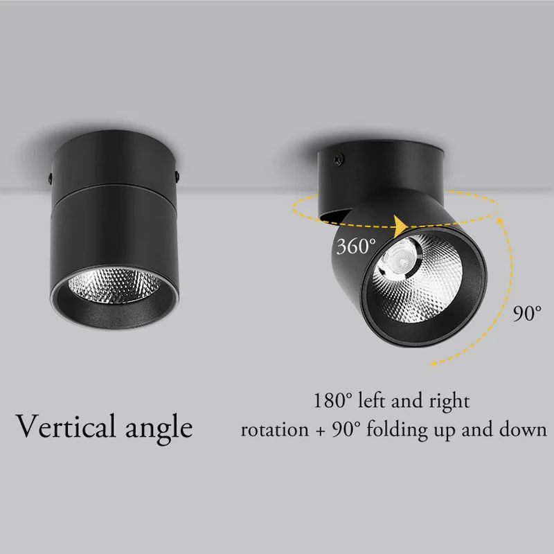 Spot Led Downlight 220V Spotlight 7W 10W 15W Led Ceiling Down lamps Indoor Lighting Fixture for Home Decor Bathroom Kitchen