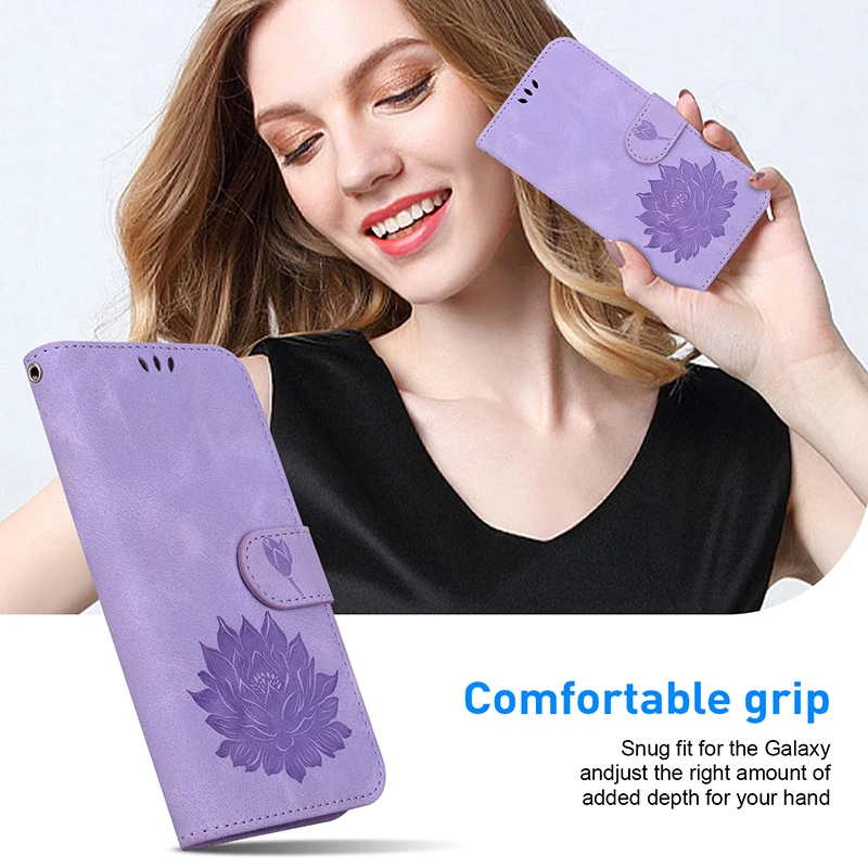Elegant Magnetic Anti-Fall Wallet Flip Phone Case – Fashionable and Durable Protection