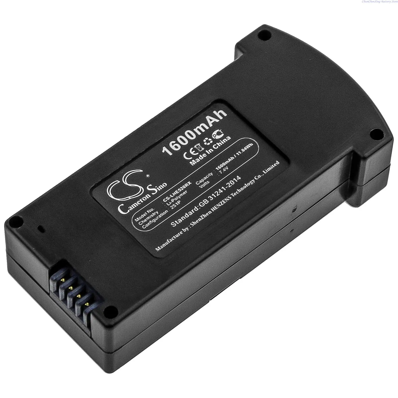 Batterie Eachine E520 E520s 1600mAh 7.4V Li-Po pour Drone