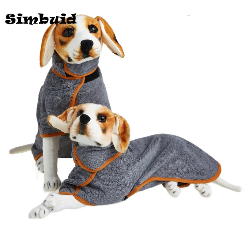 Adjustable Pet Bathrobe Towel 5