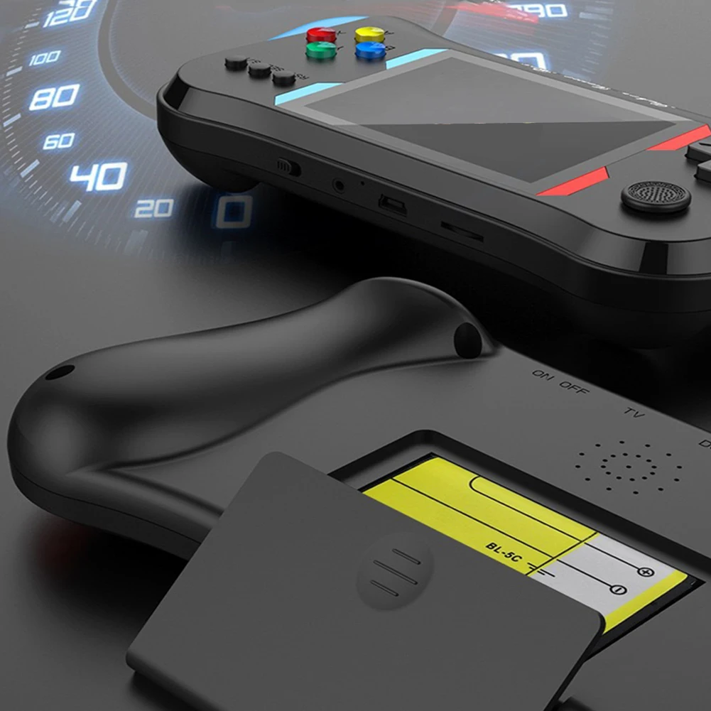 X7M レトロハンドヘルドゲームシステム - 500 個のゲームを内蔵