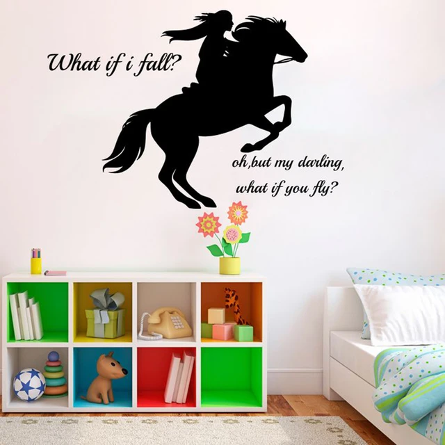 Stickers de Cheval pour une Chambre de Fille