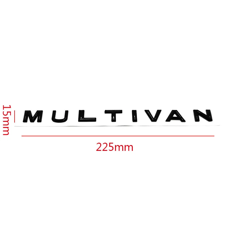 크롬 컬러 자동차 뒷 트렁크 로고 엠블럼 T7 Multivan 레터링 배지