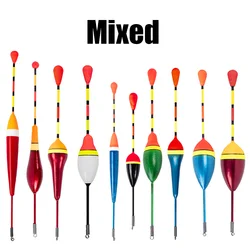 10-Piece Assorted Fishing Float Set - Colorful Foam Bobbers for Fishing Accessories & Gear (Mixed)