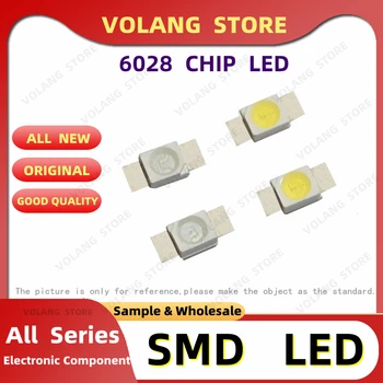 SMD 6028 SMT 3528 카운터 포스트 LED 발광 다이오드 칩 라이트, 화이트, 레드, 블루, 그린, 옐로우, 오렌지, 핑크 기계식 키보드 램프 비드
