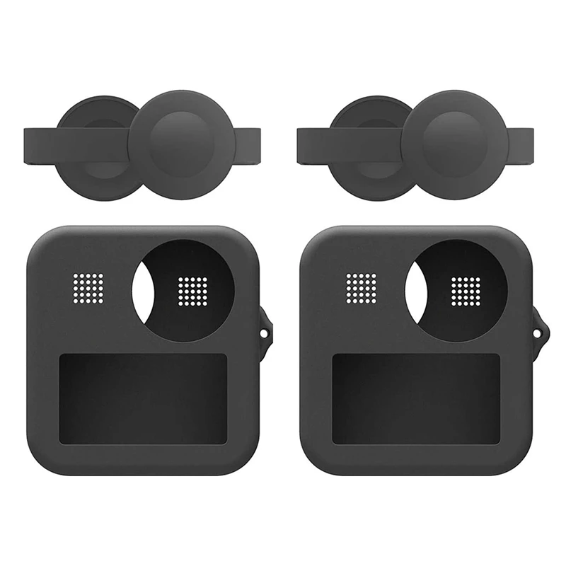 

2 шт., силиконовые аксессуары для экшн-камеры Gopro MAX