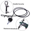 2M-5M Fitness Equipment Accessories Steel Rope Adjustable PU Pull-lock Integrated Trainer High Wear-resistant Steel Rope 4