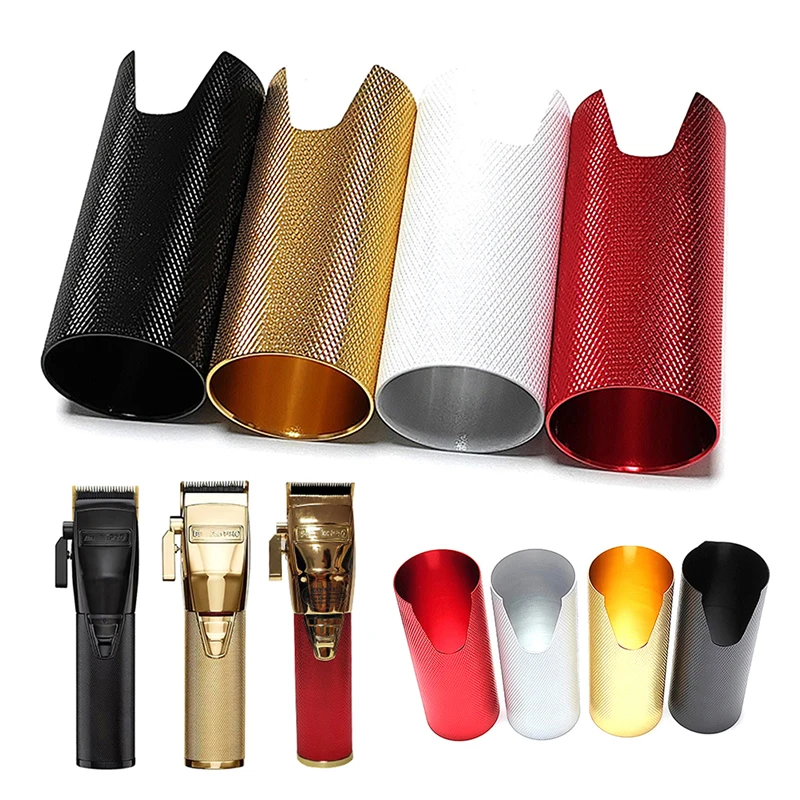 

1PC Aluminium Hair Clipper Handle Sleeve Trimmer Grip Sleeve For 870/707 Electric Push Cutters Decorative Anti-slip Grip Cover