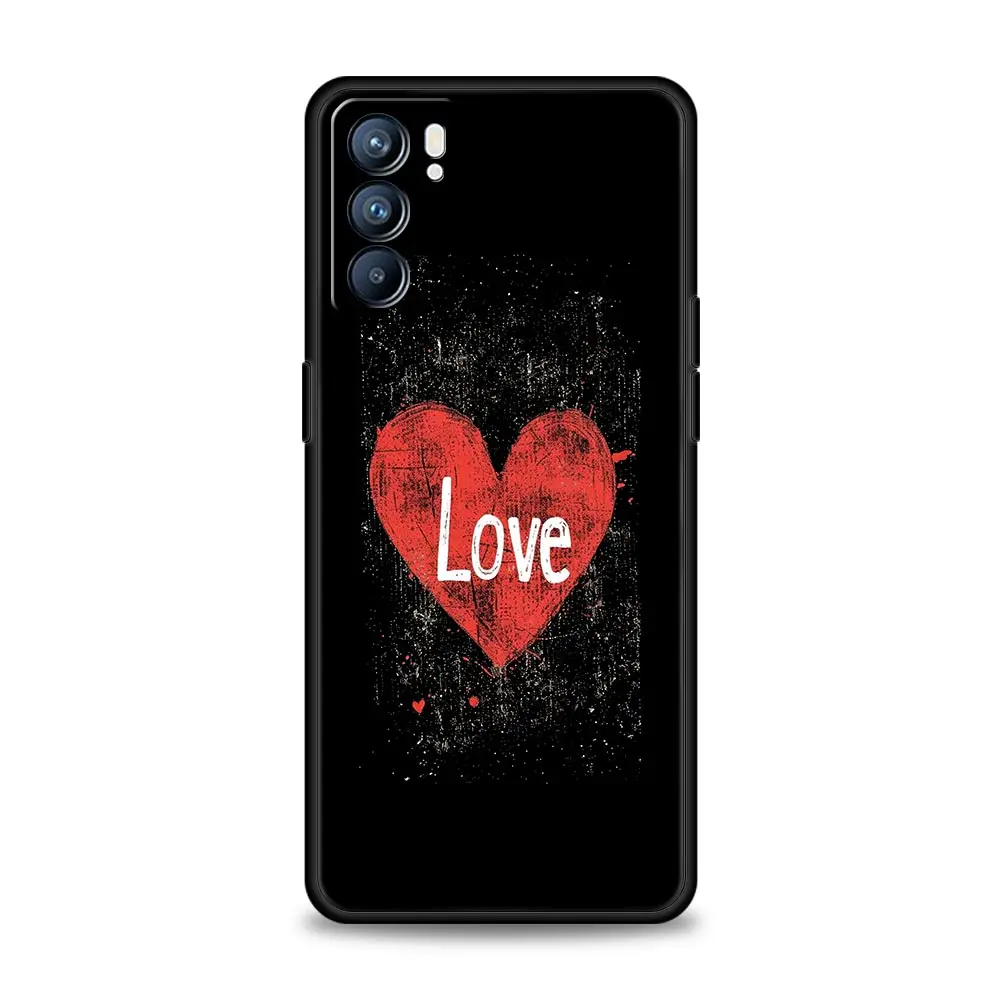 I Love You Pink Heart Phone Case - Elegant and Stylish Protective Cover