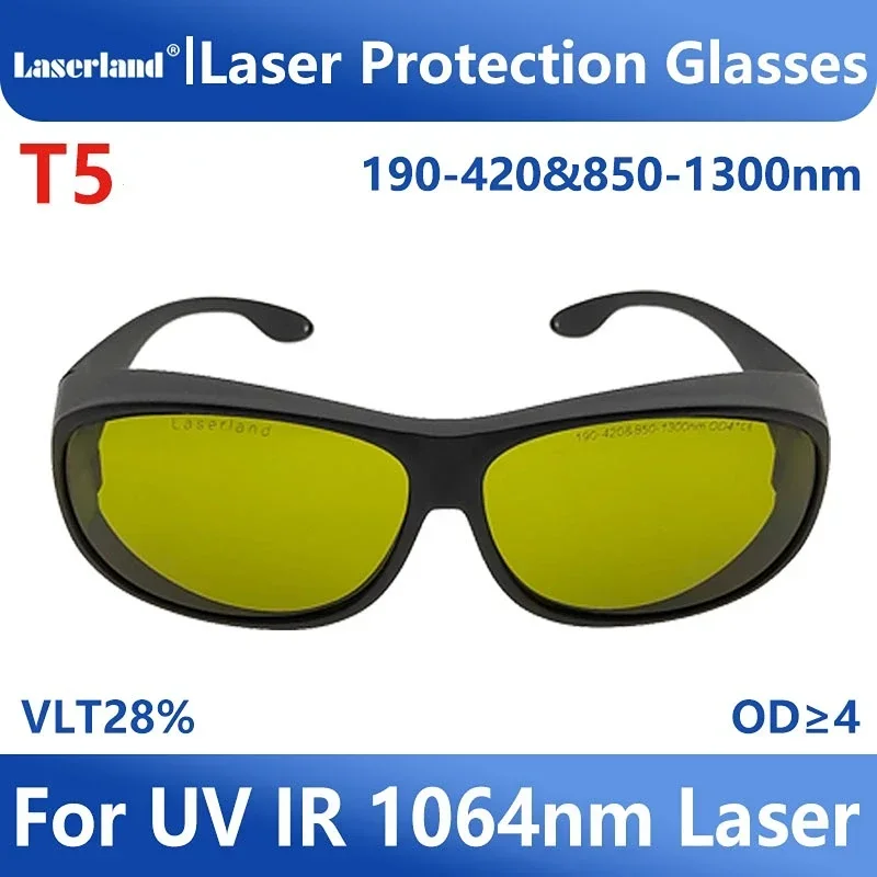 

980nm 1064nm ND:YAG 1070nm 1080nm 1100nm Fiber Laser OD4+ IR Infrared Protection Goggles CE T5