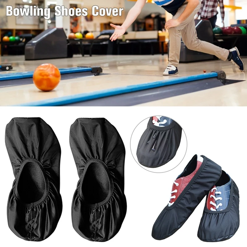 Top-1 Pair Premium Bowling Shoe Covers ,For Inside And Outside Of The Bowling Center Household Office Walking Around