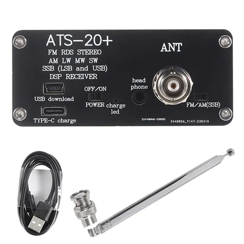 SI4732 ATS-20+ Plus ATS20+ Radio Receiver FM AM (MW & SW) SSB (LSB ...